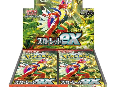 Pokemon Card Game Scarlet & Violet Booster Pack Scarlet ex BOX SV1S JAPAN Cheap