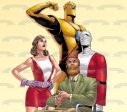 Doom Patrol Cyborg Robotman Elasti-Girl Negative Man Mr. Nobody Edible Cake Topper Image ABPID54412 Discount