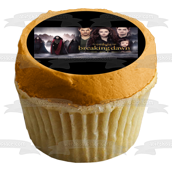 The Twilight Saga: Breaking Dawn Part 2 Renesme Jacob Bella Edward Jane Edible Cake Topper Image ABPID54596 Fashion