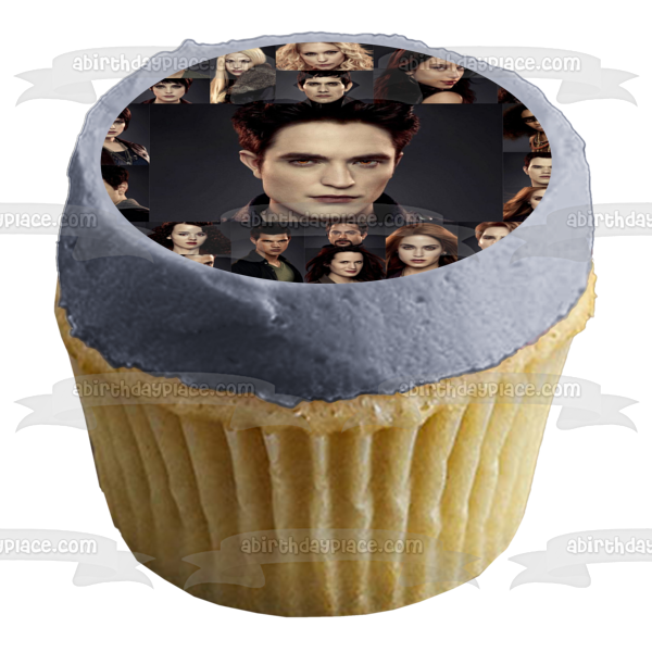 The Twilight Saga: Breaking Dawn Part 2 Edward Alice Jasper Bella Zafrina Edible Cake Topper Image ABPID54597 Fashion