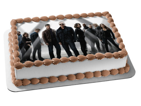 Agents of S.H.I.E.L.D. Daisy Ruby Jemma Melinda Phil Grant Edible Cake Topper Image ABPID54486 Online now