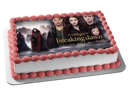 The Twilight Saga: Breaking Dawn Part 2 Renesme Jacob Bella Edward Jane Edible Cake Topper Image ABPID54596 Fashion