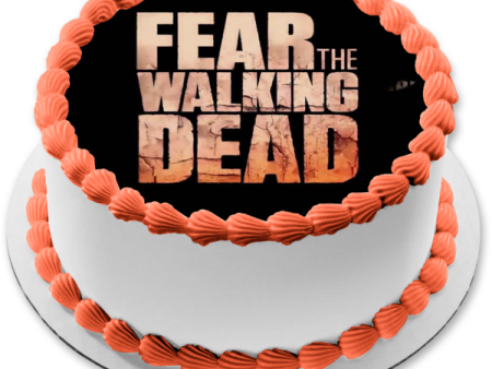 Fear the Walking Dead Edible Cake Topper Image ABPID54452 Cheap