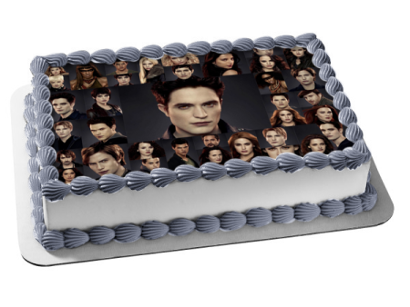 The Twilight Saga: Breaking Dawn Part 2 Edward Alice Jasper Bella Zafrina Edible Cake Topper Image ABPID54597 Fashion