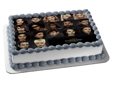 The Twilight Saga: Breaking Dawn Part 2 Victoria Garret Vladimir Edible Cake Topper Image ABPID54588 Discount