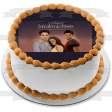 The Twilight Saga: Breaking Dawn Part 1 Edward Bella Jacob Edible Cake Topper Image ABPID54585 Fashion