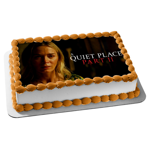 A Quiet Place Part II Evelyn Abbot Edible Cake Topper Image ABPID54480 Online Sale