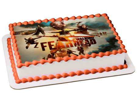 Fear the Walking Dead Morgan Alicia Al Victor Edible Cake Topper Image ABPID54465 Supply