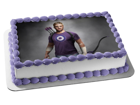 Hawkeye Marvel Studios Edible Cake Topper Image ABPID54394 Online