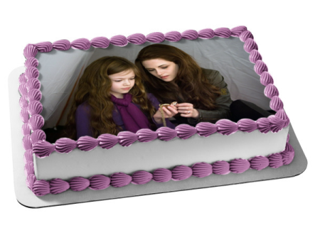 The Twilight Saga: Breaking Dawn Part 2 Renesme Bella Edible Cake Topper Image ABPID54591 on Sale