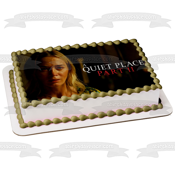 A Quiet Place Part II Evelyn Abbot Edible Cake Topper Image ABPID54480 Online Sale