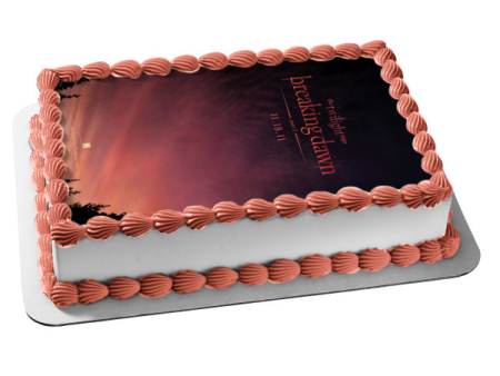 The Twilight Saga: Breaking Dawn Part 1 Edible Cake Topper Image ABPID54583 Online now