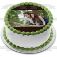 The Twilight Saga: Breaking Dawn Part 2 Edward Bella Edible Cake Topper Image ABPID54595 Online Hot Sale