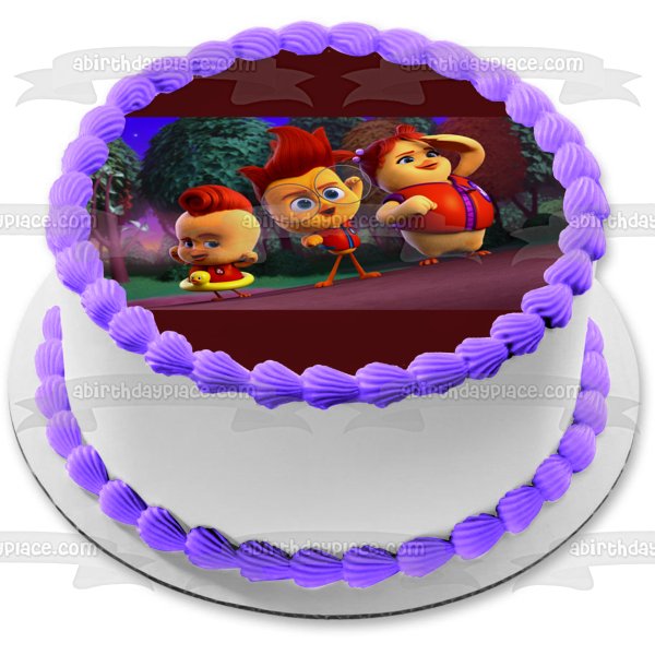 Chicken Squad Little Boo Captain Tully Edible Cake Topper Image ABPID54533 Online Hot Sale