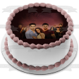 The Twilight Saga: Breaking Dawn Part 1 Edward Bella Emmet Rosalie Jacob Alice Jasper Carlisle Esme Edible Cake Topper Image ABPID54584 Online Sale