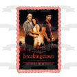 The Twilight Saga: Breaking Dawn Part 1 Movie Poster Edward Bella Jacob Edible Cake Topper Image ABPID54586 Online Hot Sale