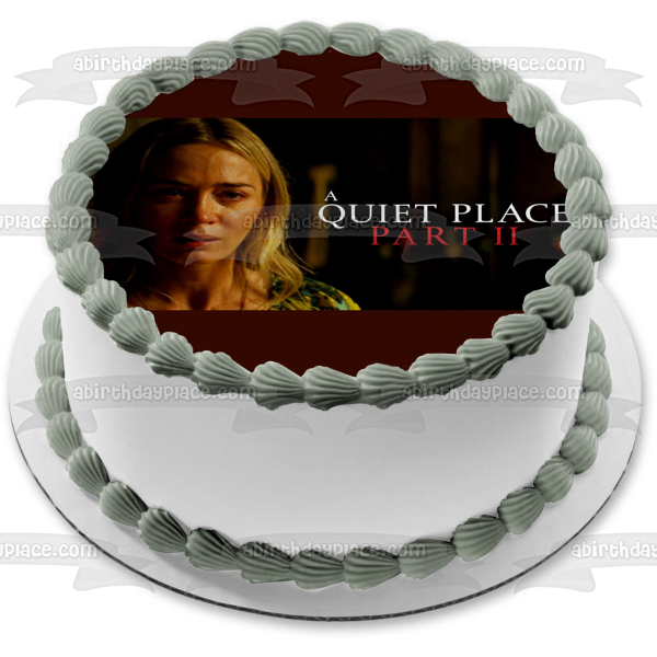 A Quiet Place Part II Evelyn Abbot Edible Cake Topper Image ABPID54480 Online Sale