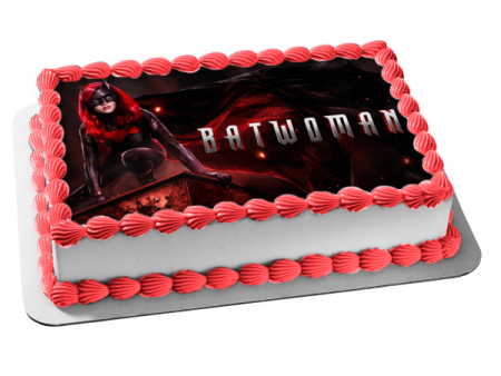 Batwoman DC Comics Edible Cake Topper Image ABPID54406 For Discount