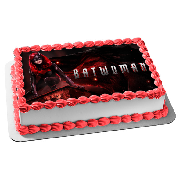 Batwoman DC Comics Edible Cake Topper Image ABPID54406 For Discount