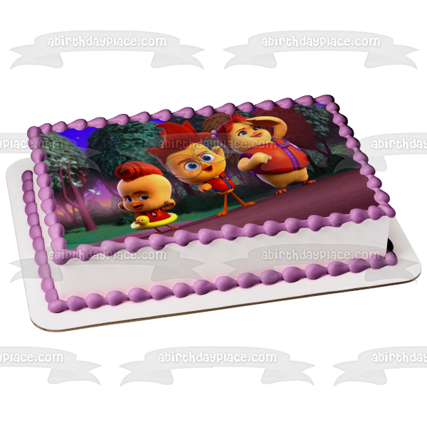 Chicken Squad Little Boo Captain Tully Edible Cake Topper Image ABPID54533 Online Hot Sale