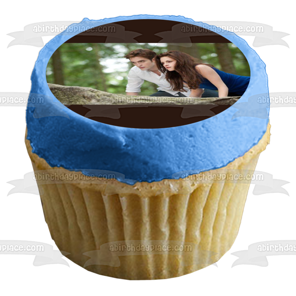 The Twilight Saga: Breaking Dawn Part 2 Edward Bella Edible Cake Topper Image ABPID54595 Online Hot Sale