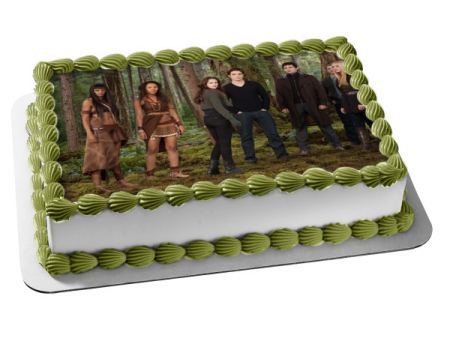 The Twilight Saga: Breaking Dawn Part 2 Zafrina Bella Edward Edible Cake Topper Image ABPID54594 Online Hot Sale