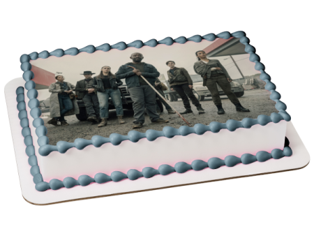 Fear the Walking Dead Morgan Alicia Al John Edible Cake Topper Image ABPID54462 For Cheap