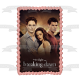 The Twilight Saga: Breaking Dawn Part 1  Edward Bella Jacob Edible Cake Topper Image ABPID54577 For Discount