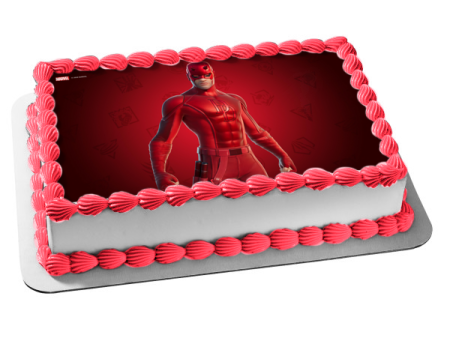 Marvel Comics Daredevil Edible Cake Topper Image ABPID54489 Online Sale