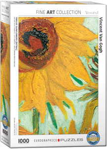 Twelve Sunflowers - 1000 pc For Sale