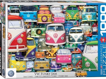 VW Bus Funky Jam - 1000pc Online now