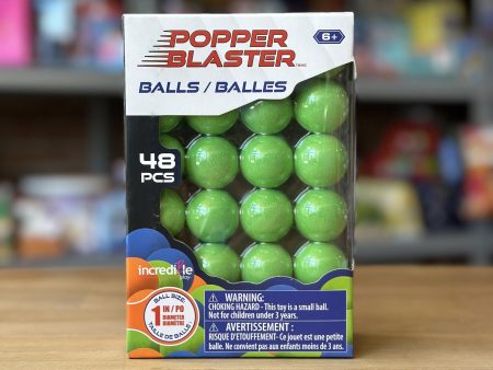 Popper Blasters 48pc Refill Balls Hot on Sale