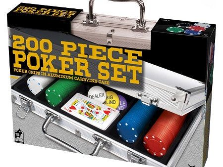 200 Piece Poker Set Online now