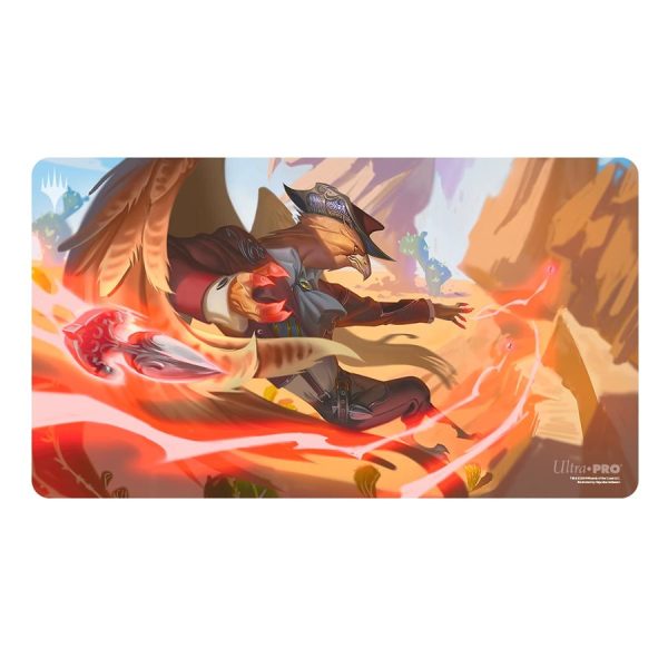 Playmat: Magic the Gathering: Outlaws of Thunder Junction Playmat Red Online Hot Sale