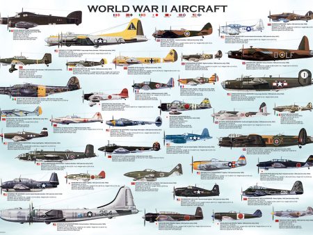 WWII Aircraft- 1000pc Supply