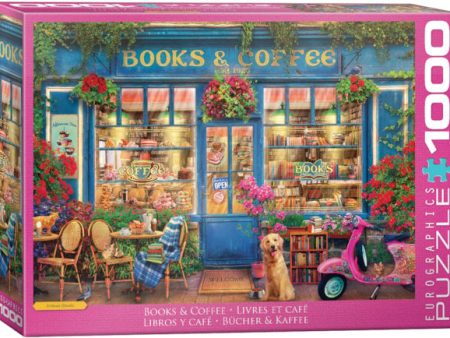 Books & Coffee - 1000pc on Sale