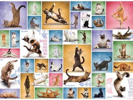 Yoga Cats - 1000 pc Cheap