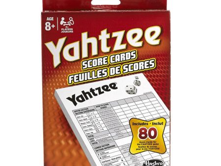 Yahtzee Score Cards Sale