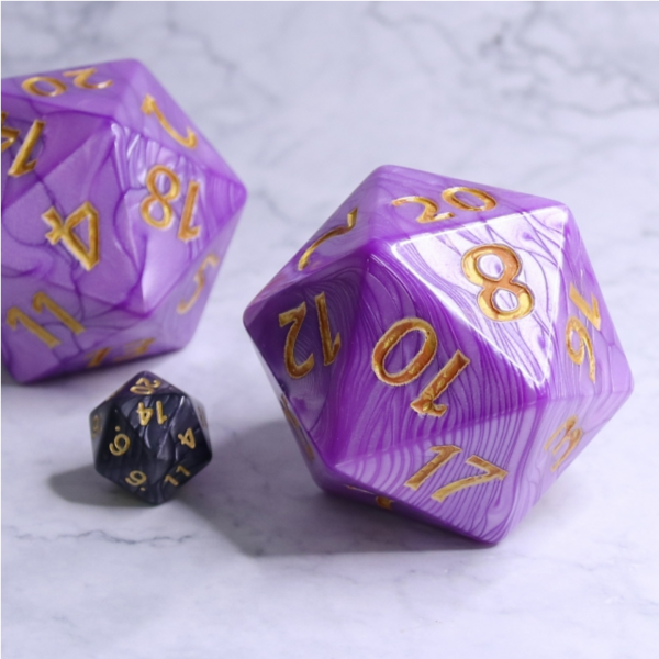 55mm Titan D20 - Purple Pearl For Cheap