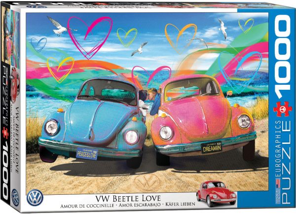 VW Beetle Love 1000pc For Sale