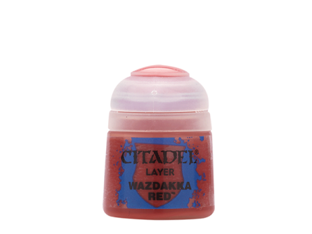 Citadel Paint: Layer Wazdakka Red 12ml Discount