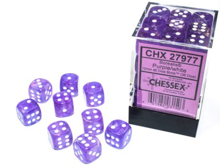 Borealis: 36D6 Purple   White Luminary For Cheap