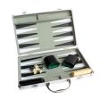 Backgammon 15  with Aluminum Case Cheap