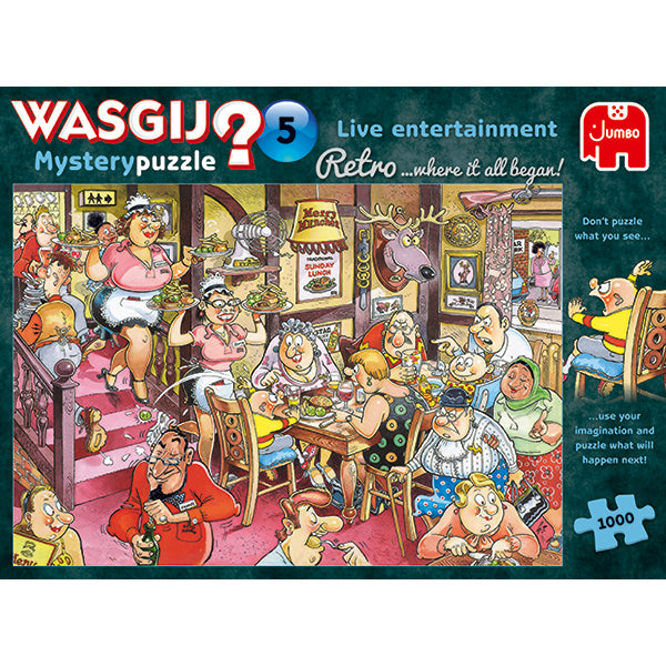 Wasgij Mystery Retro Mystery #5 Sunday Lunch Discount