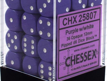 36 D6 Purple White Supply