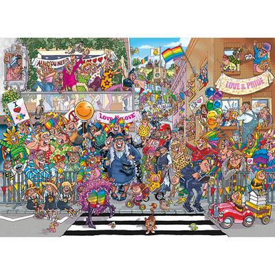 Wasgij Original #34 A Piece of Pride- 1000pc Hot on Sale