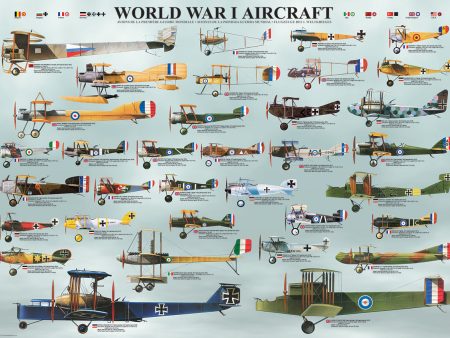 World War I Aircraft - 1000pc Discount