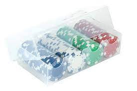 Poker Chips 100 pcs with Case Supply