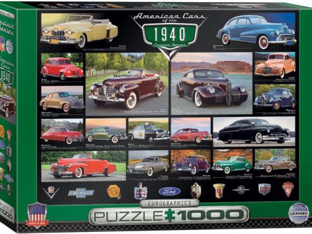 American Cars of the 1940s - 1000pc Sale