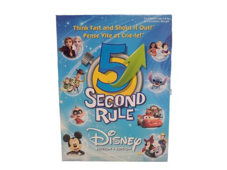 5 Second Rule Disney (Bilingual) For Sale